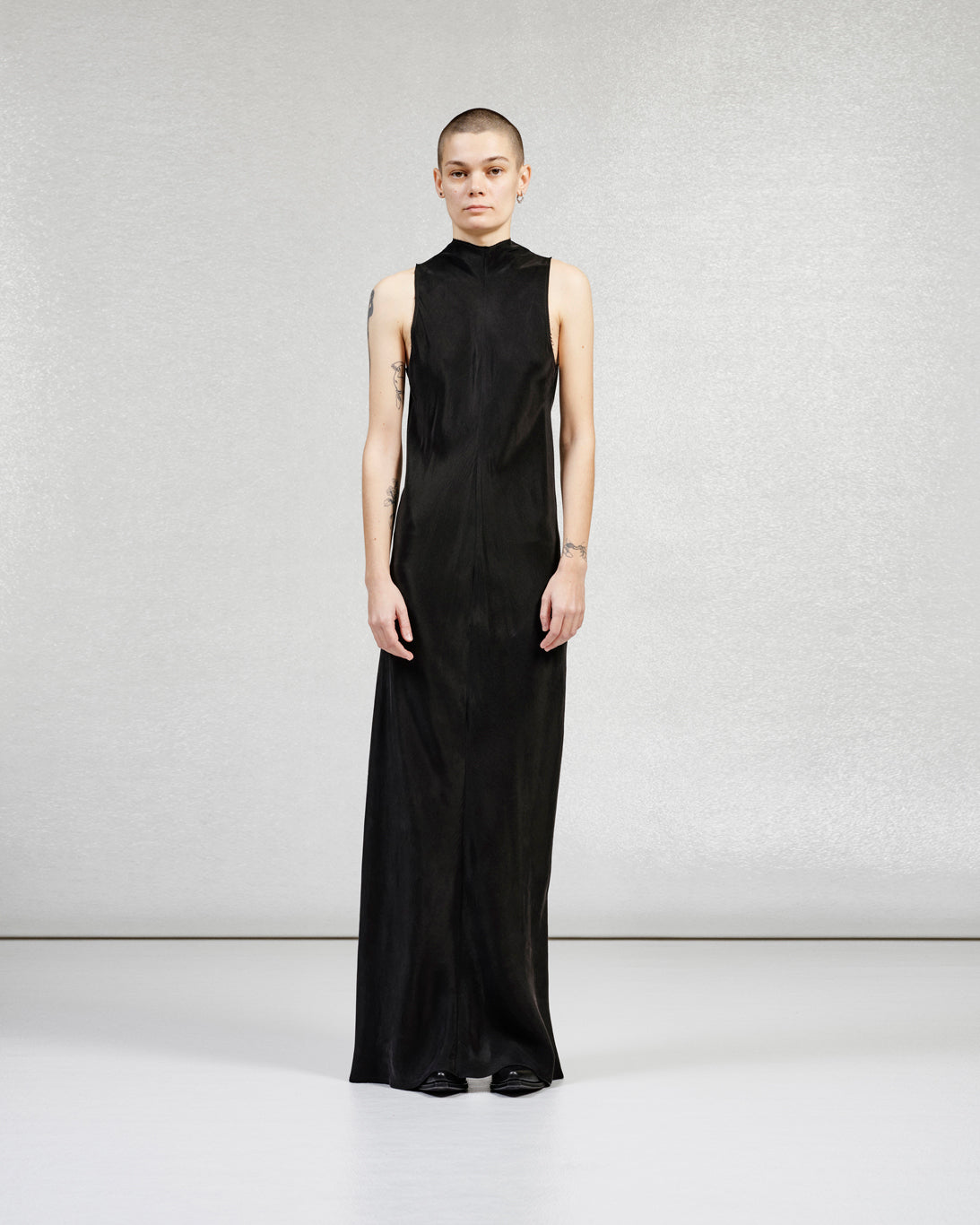 S17 NO.271 CUPRO CENTER SEAMS DRESS