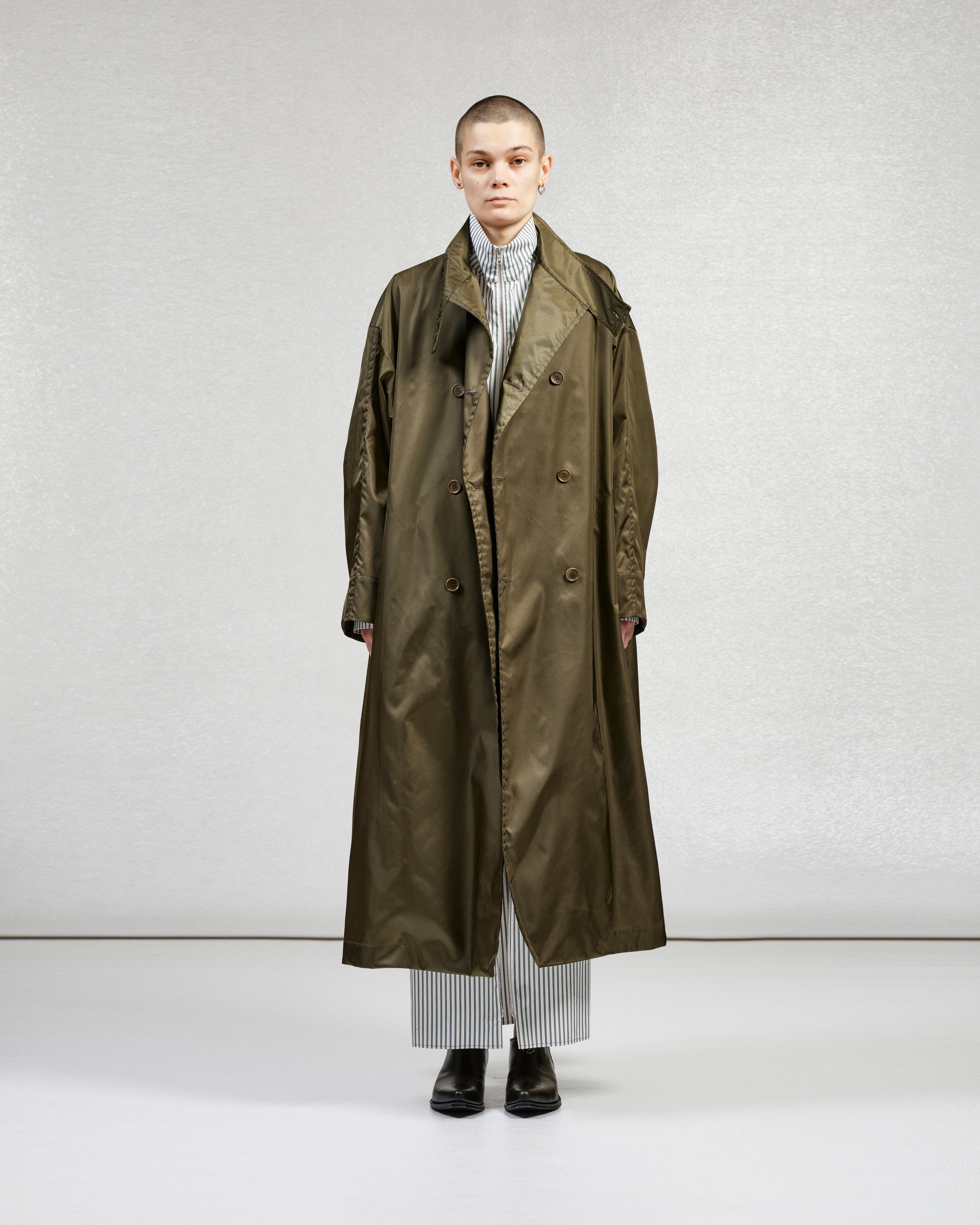 S17 NO.65 TECHNICAL OVERSIZED COAT