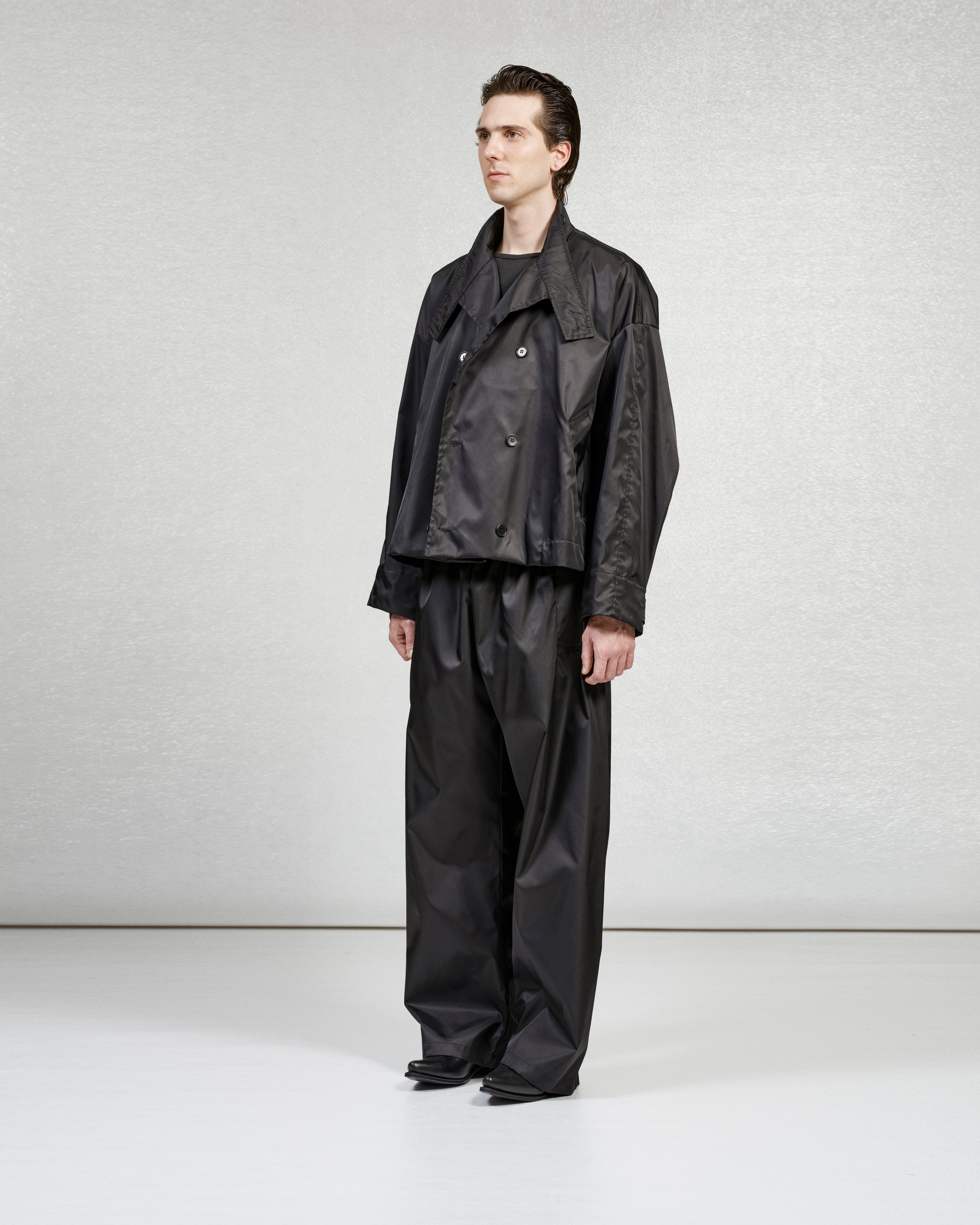 S17 NO.286 TECHNICAL CROPPED OVERSIZED JACKET