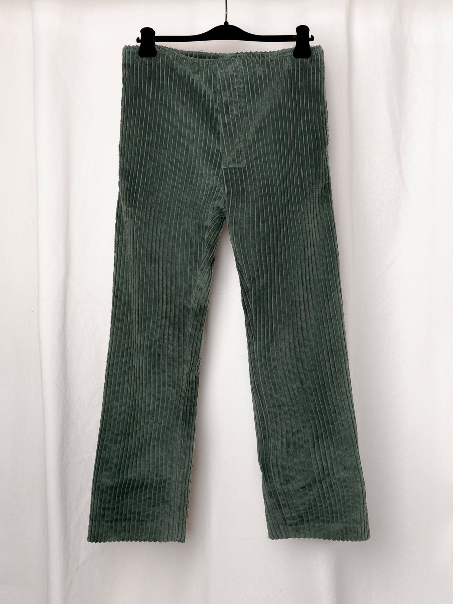 S17 NO.205 CORDUROY TAILORED TROUSERS