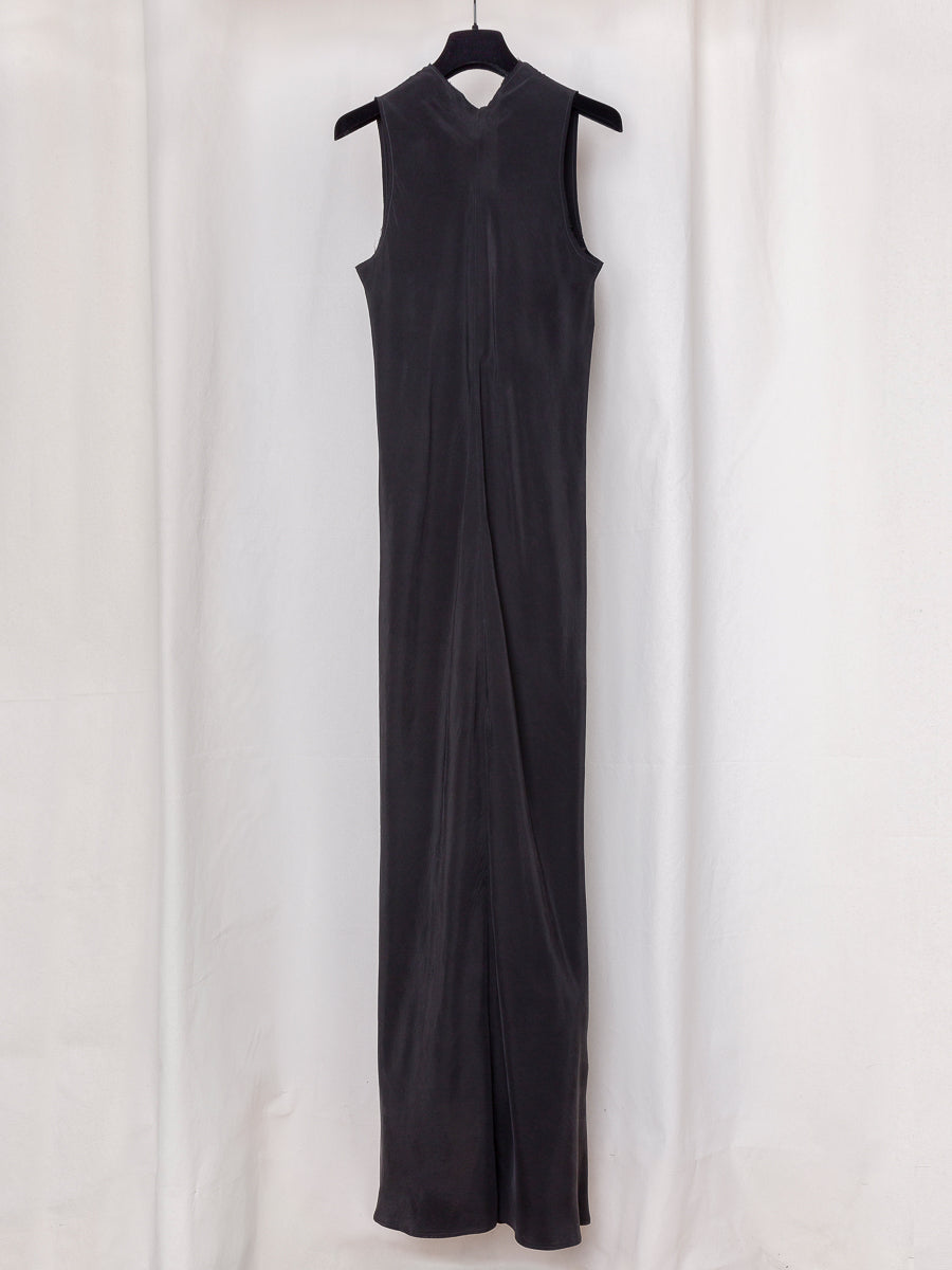 S17 NO.271 CUPRO CENTER SEAMS DRESS