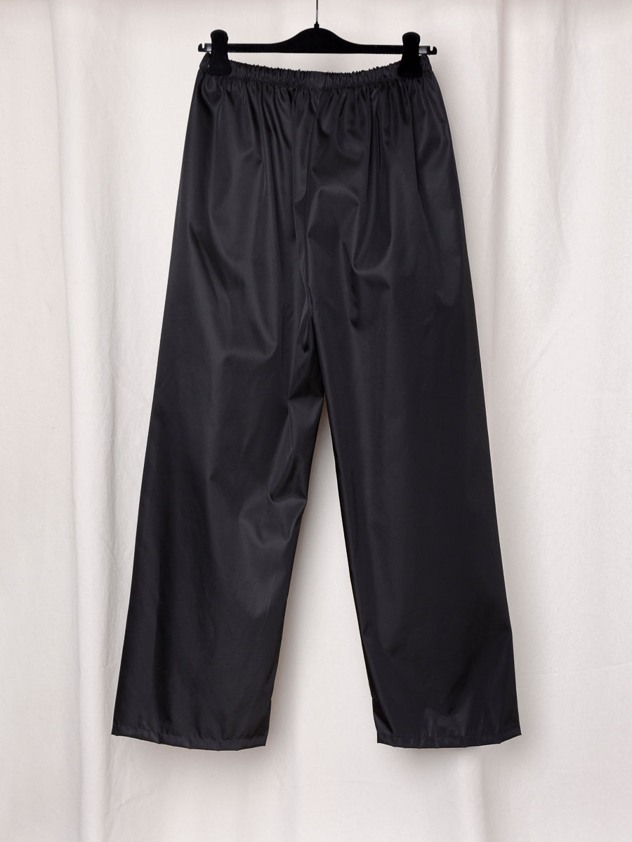 S17 NO.287 GREEN TECHNICAL FLAP POCKET TROUSERS