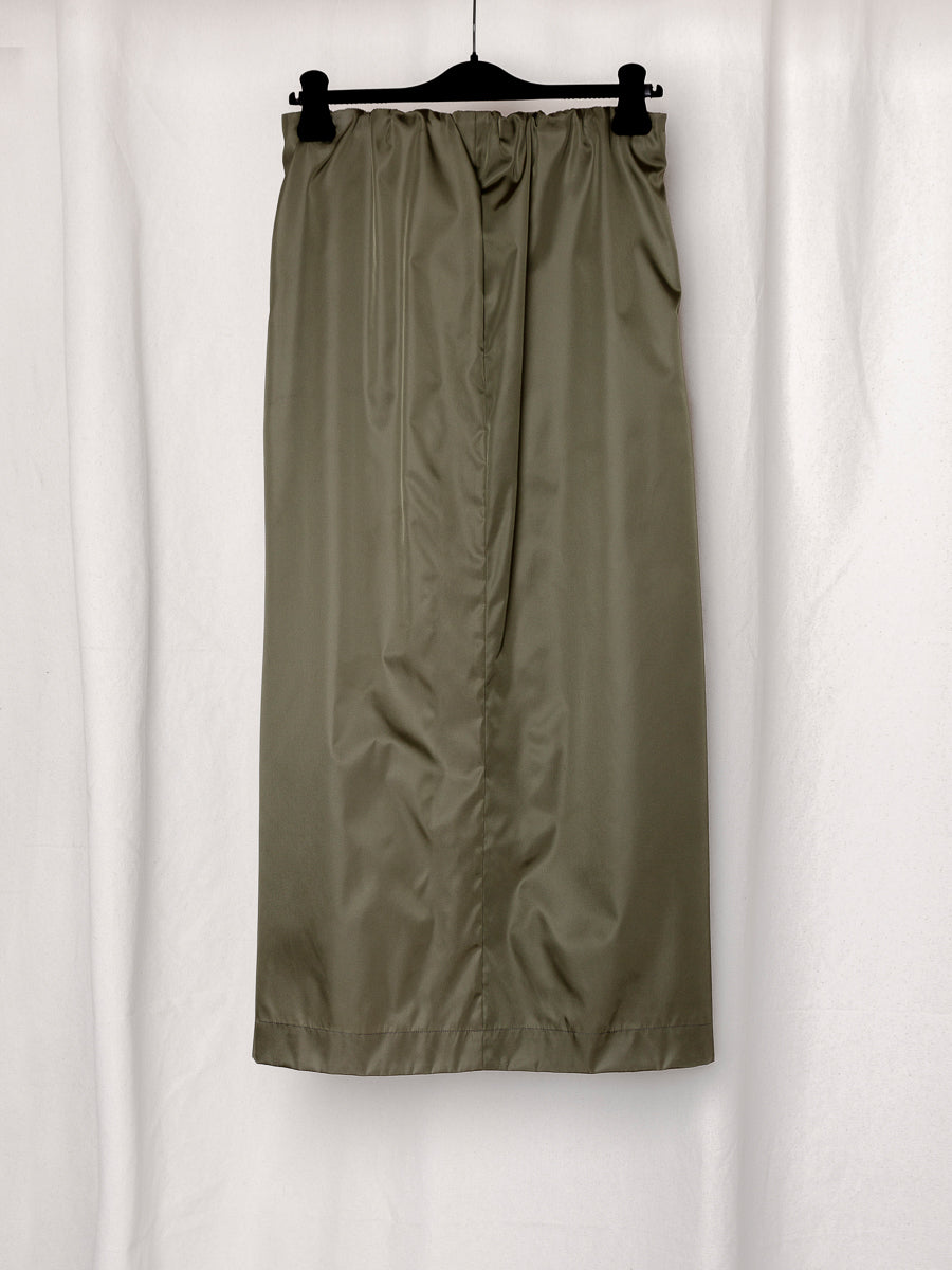 S17 NO.316 TECHNICAL CROSSED SKIRT