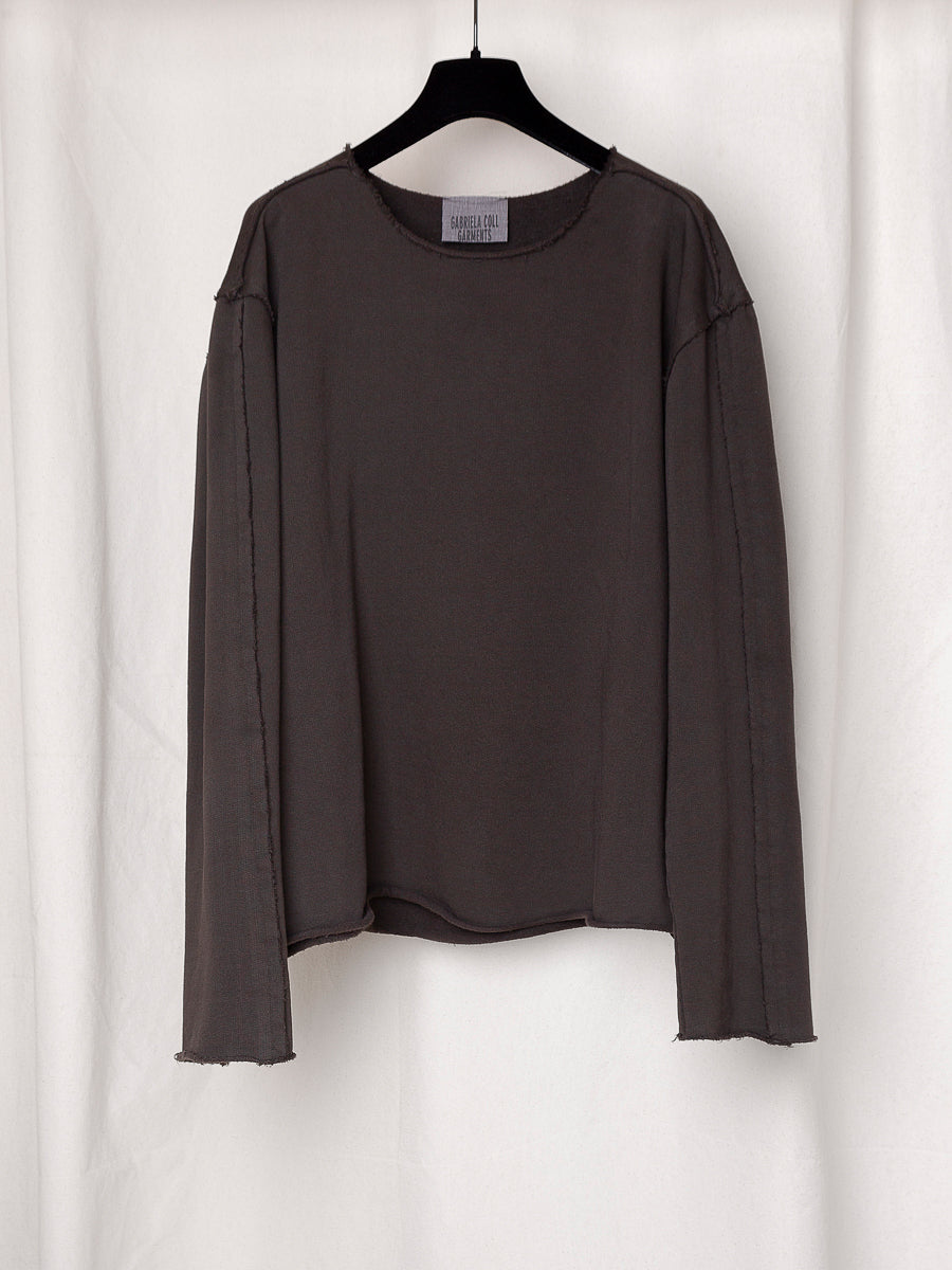 S17 NO.317 ORGANIC COTTON FLEECE TOP