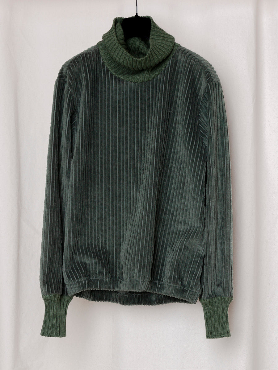 S17 NO.325 CORDUROY RIB PULLOVER