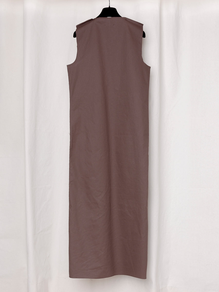 S17 NO.61 DENIM V-NECK DRESS