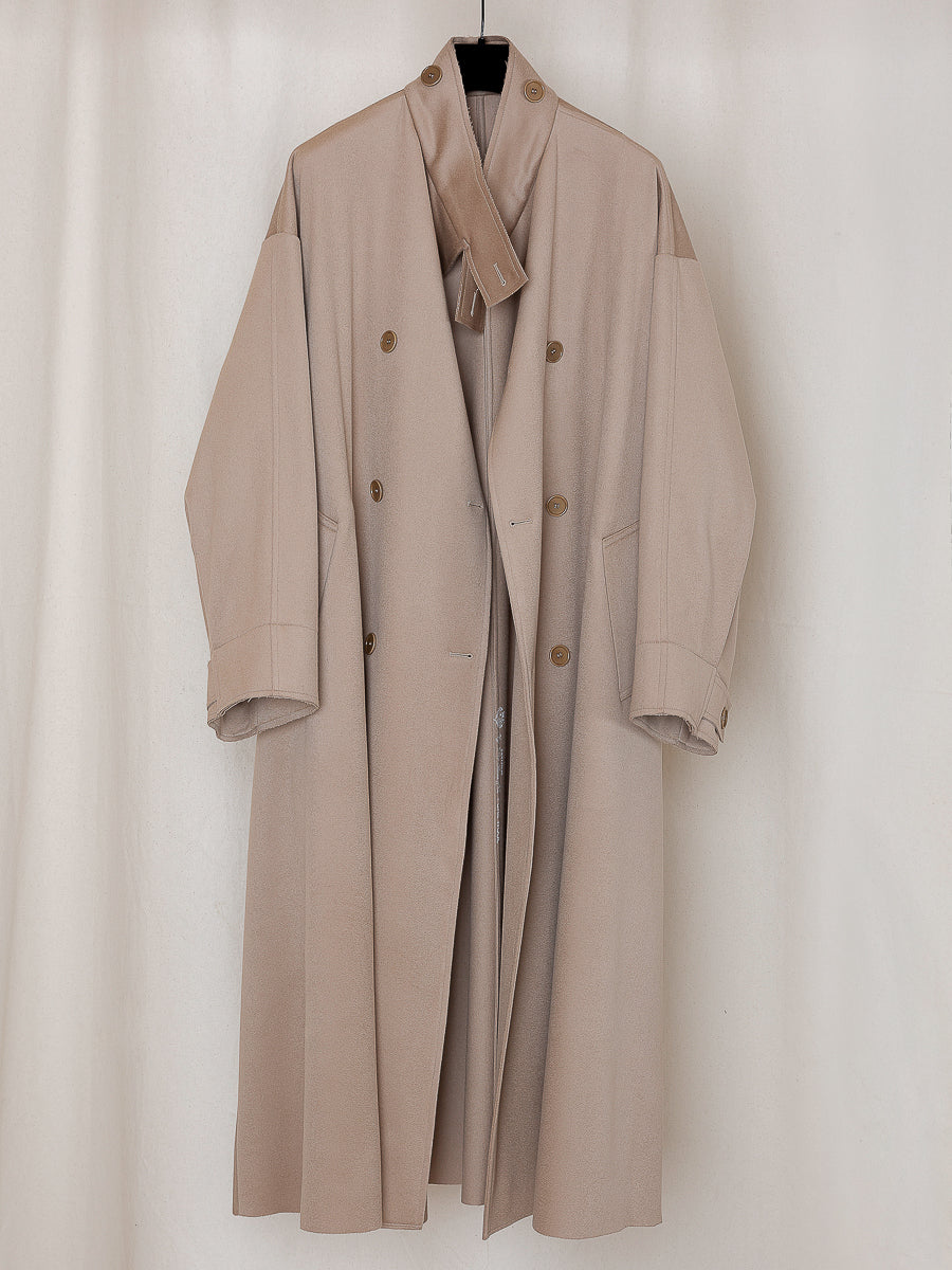 S17 NO.65 HEAVY WOOL OVERSIZED COAT