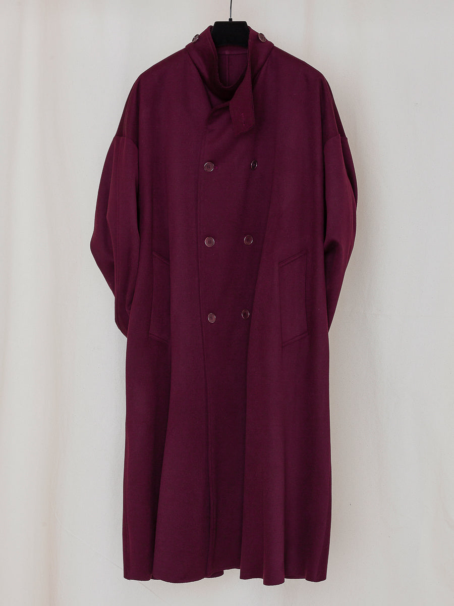 S17 NO.65 HEAVY WOOL OVERSIZED COAT