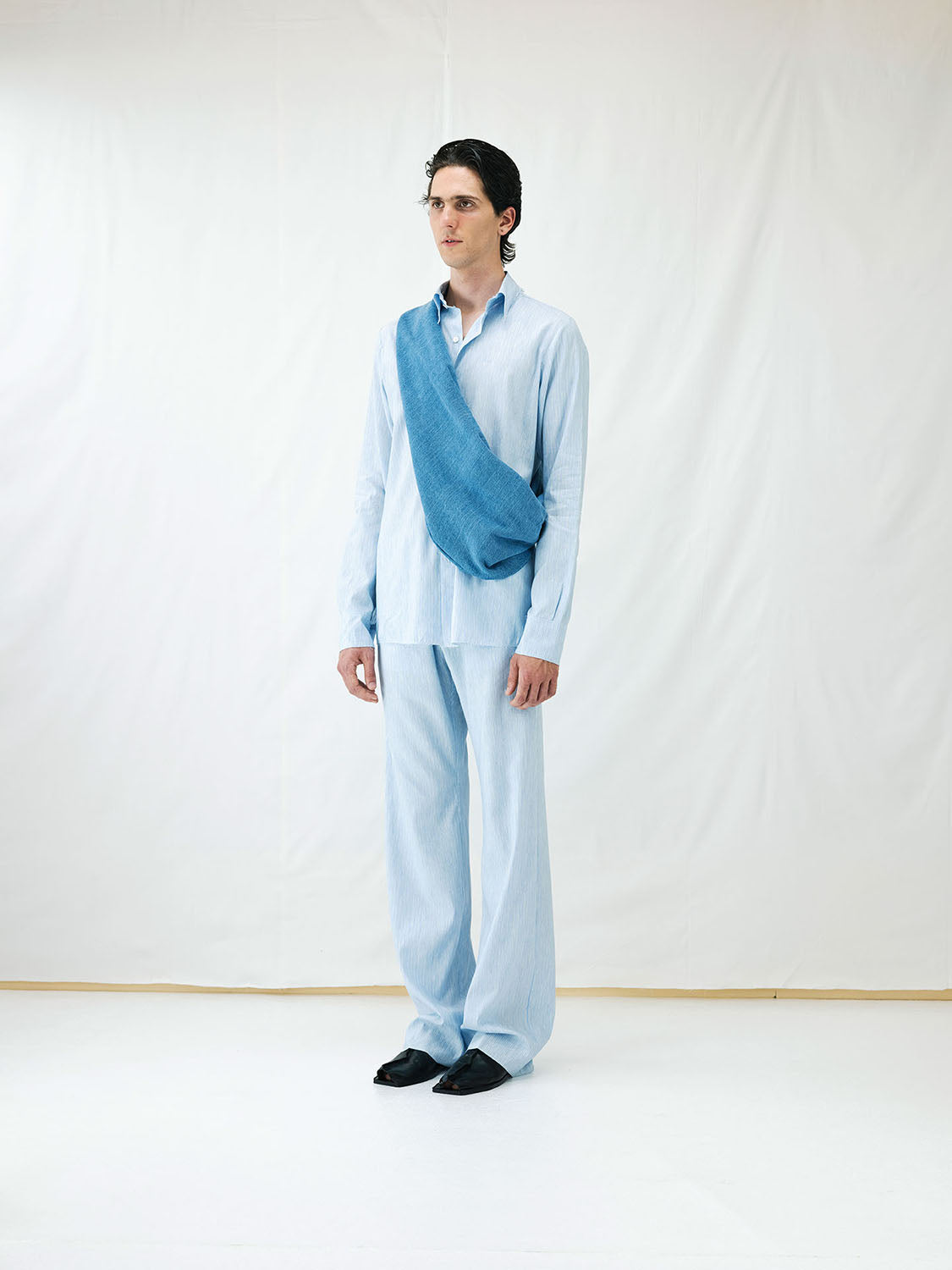 【新品未使用】Gabriela Coll Garments☆ロンT☆3☆水色 Gabriela Coll Garments — Serie No.12 Lookbook, photographed by