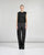 S17 NO.33 BLACK SLEEVELESS T-SHIRT
