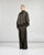 S17 NO.261 BLACK HEAVY WOOL ZIPPER JACKET