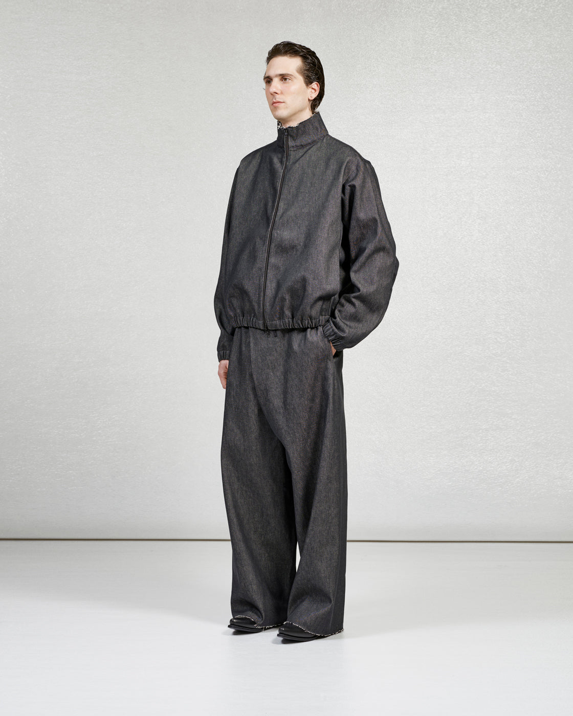 S17 NO.261 DENIM ZIPPER JACKET