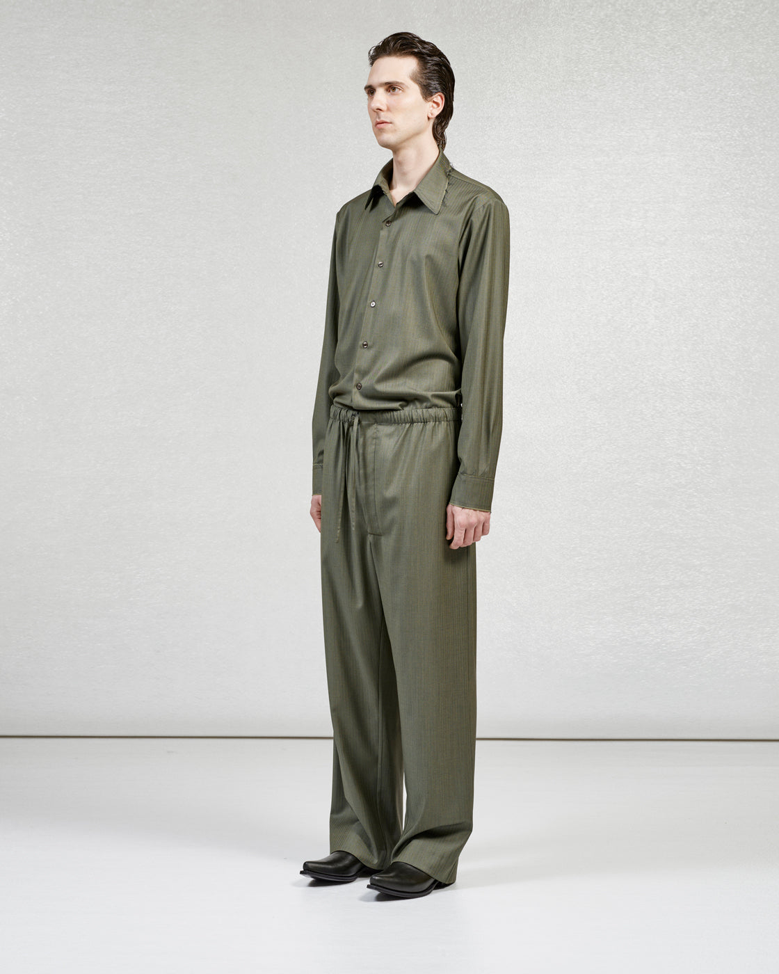 S17 NO.197 FINE WOOL SHIRT