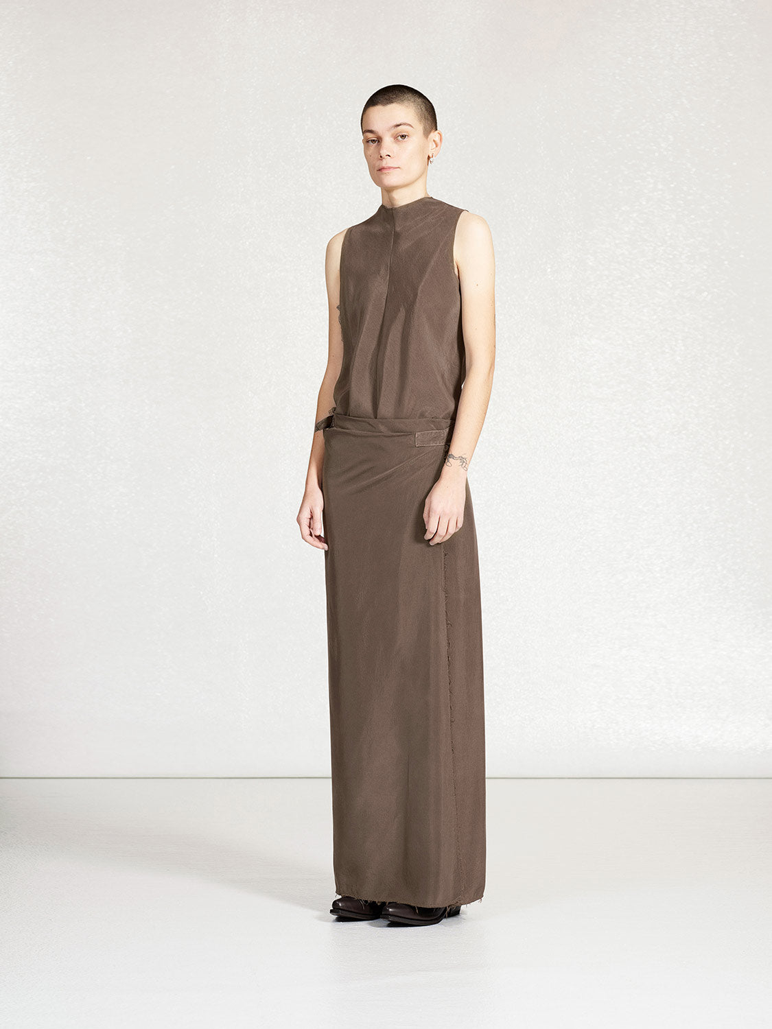 PRE-ORDER S19 NO.322 CUPRO CENTER SEAMS TOP