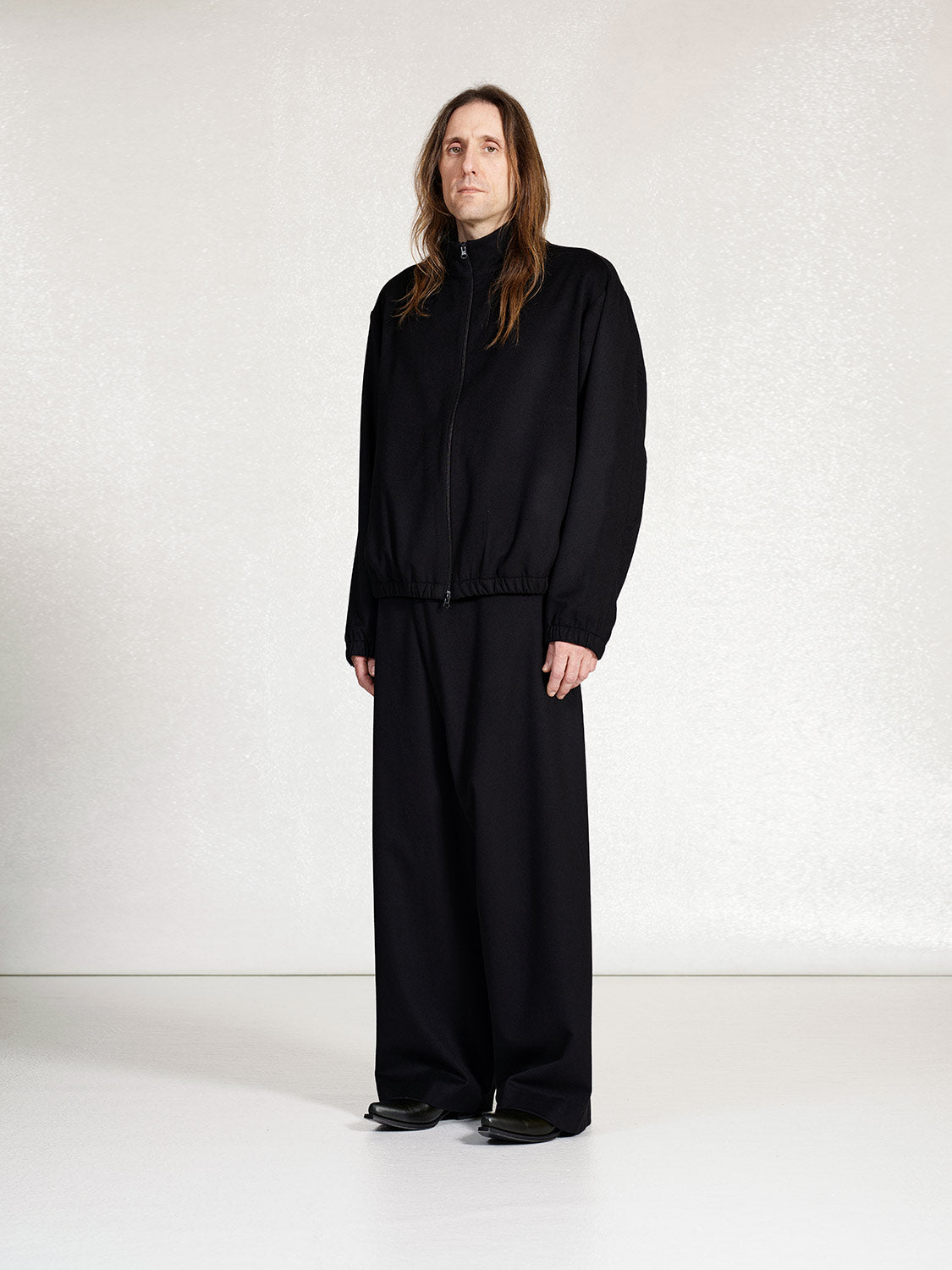 PRE-ORDER S19 NO.261 HEAVY WOOL ZIPPER JACKET