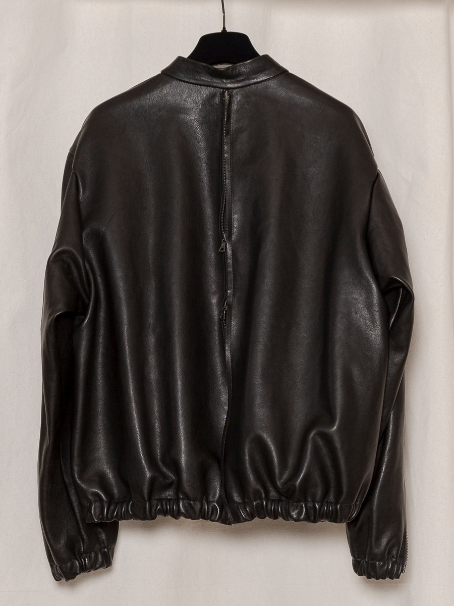 S17 NO.306 LEATHER SIX ZIPPER JACKET