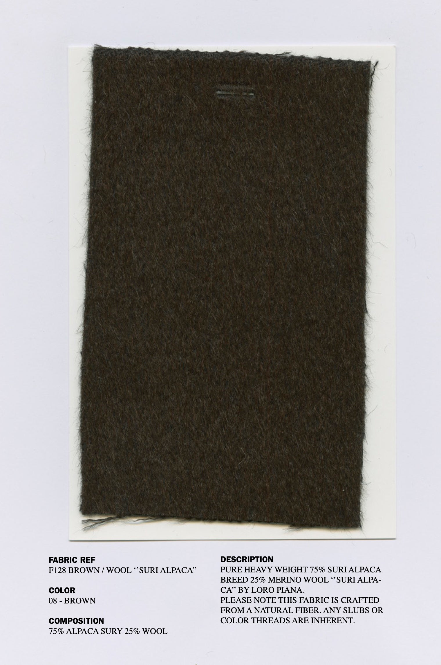 S17 NO.173 SURY ALPACA WOOL TWO BUTTON JACKET