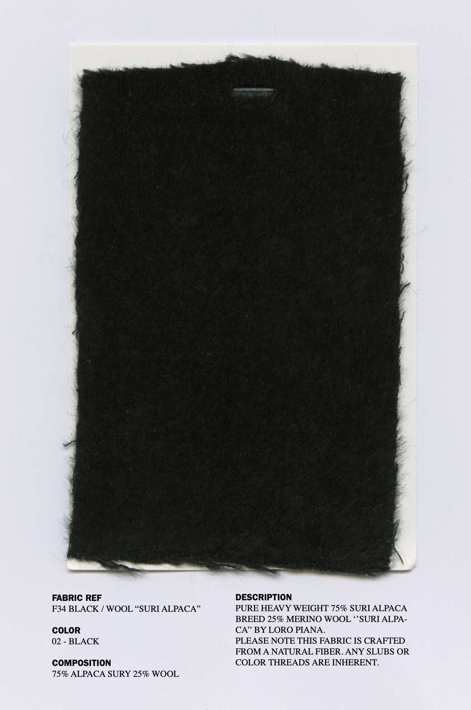 S17 NO.173 SURY ALPACA WOOL TWO BUTTON JACKET