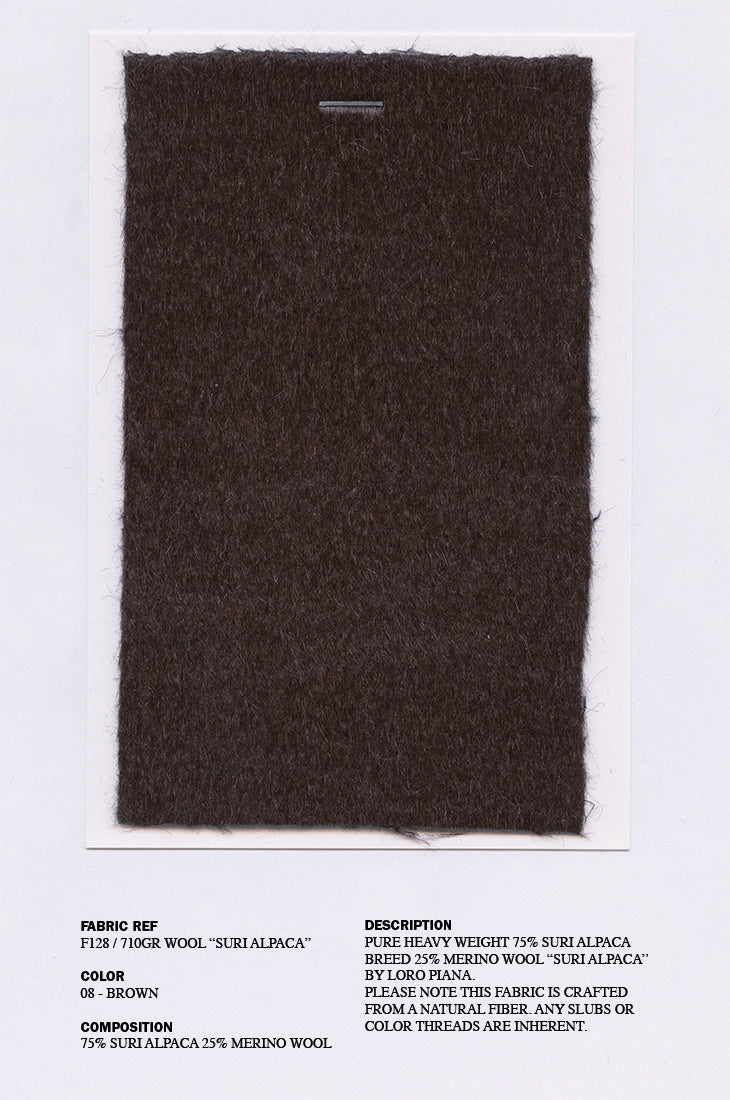 PRE-ORDER S19 NO.216 SURI ALPACA HOODED ZIPPER JACKET