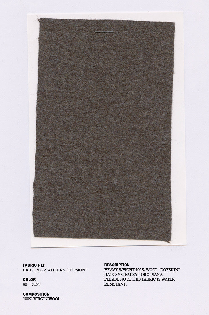 PRE-ORDER S19 NO.175 HEAVY WOOL TWO BUTTON COAT