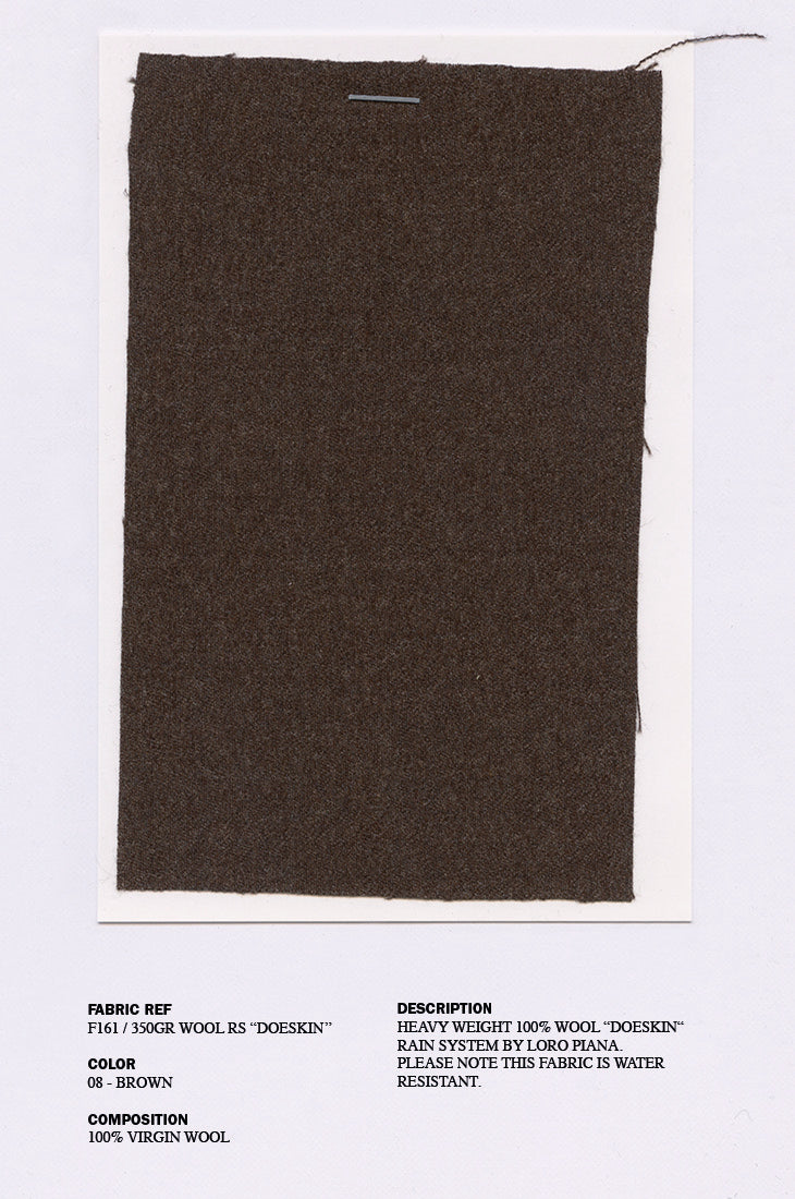 PRE-ORDER S19 NO.261 HEAVY WOOL ZIPPER JACKET