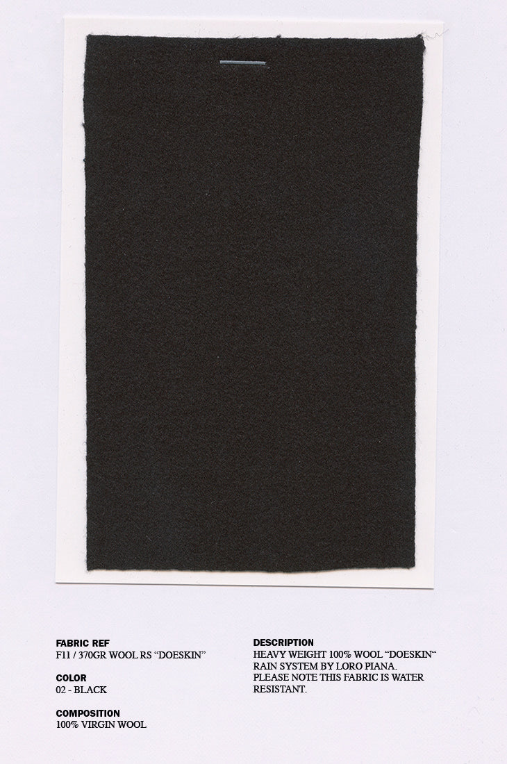 PRE-ORDER S19 NO.288 HEAVY WOOL DRAWSTRING TROUSERS