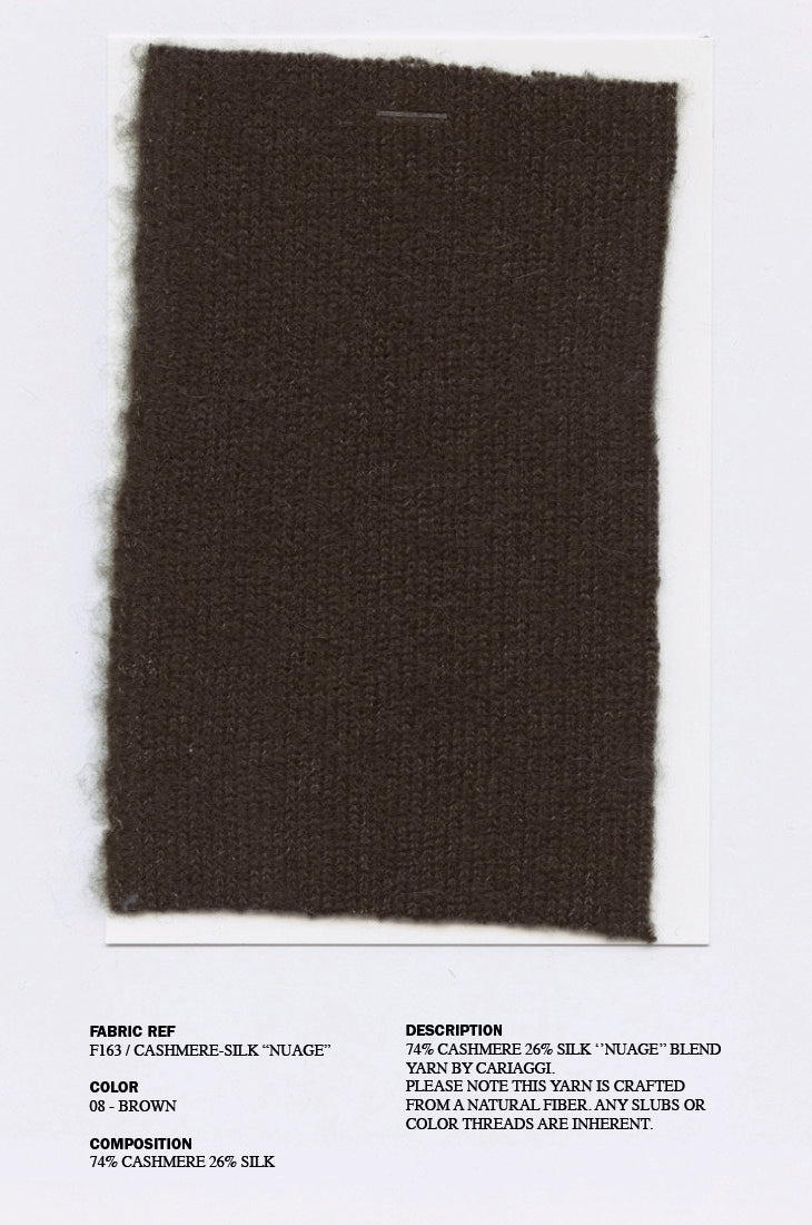 PRE-ORDER S19 NO.344 CASHMERE SILK PULLOVER