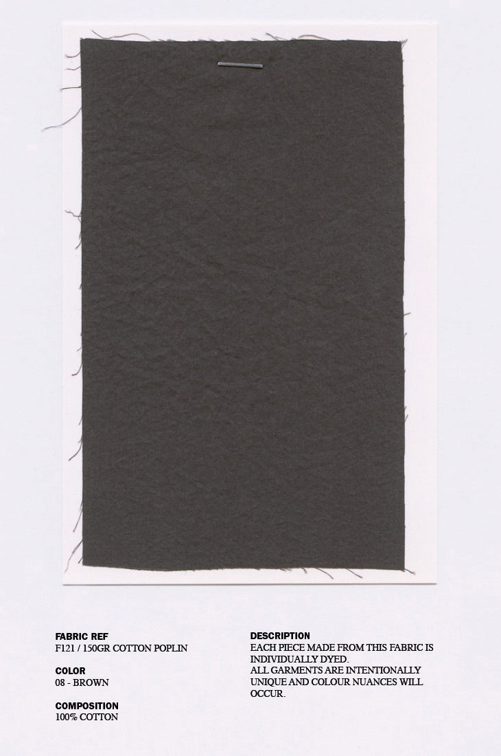 PRE-ORDER S19 NO.328 POPLIN OVERSIZED SHIRT