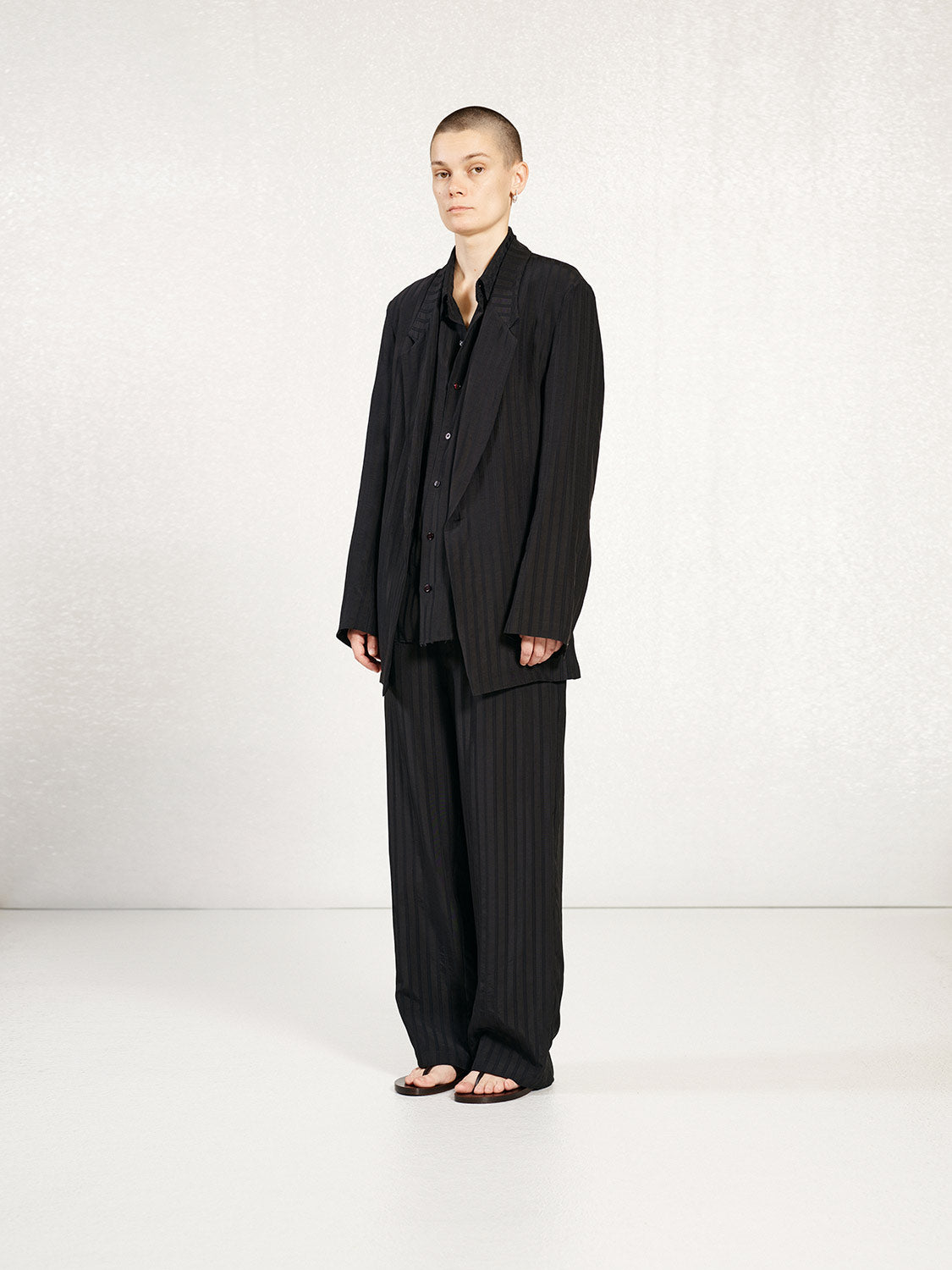 PREORDER S20 NO.197 JACQUARD STRIPE SHIRT