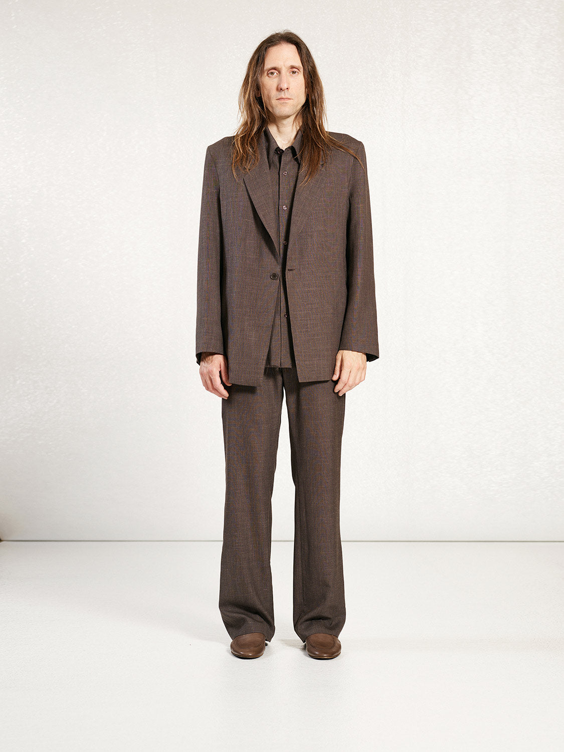 PREORDER S20 NO.205 FINE WOOL TAILORED TROUSERS