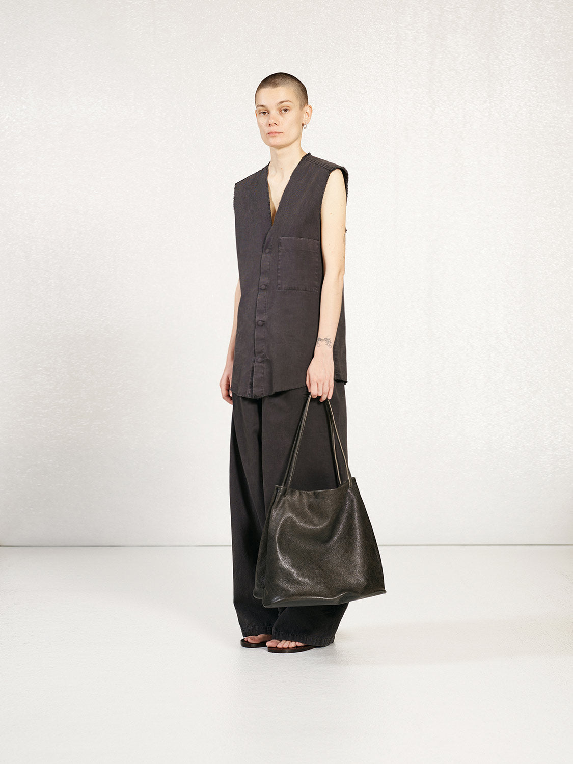PREORDER S20 NO.74 THIN CANVAS SLEEVELESS SHIRT