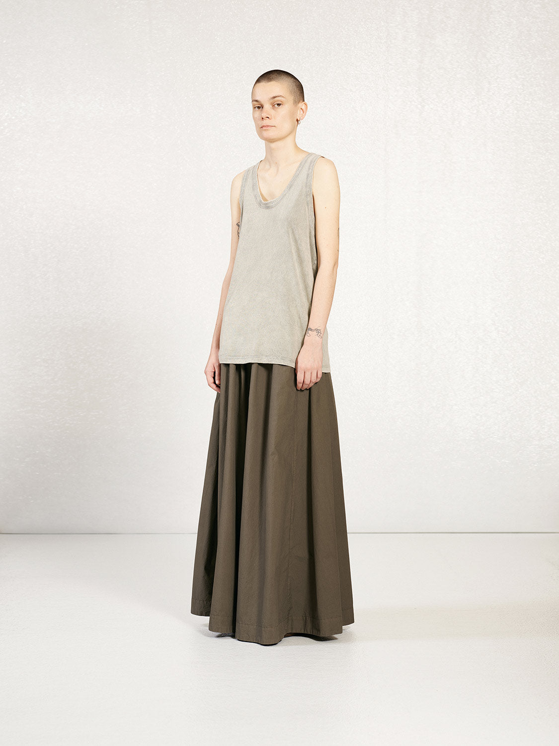PREORDER S20 NO.326 SAGE STONEWASH ORGANIC COTTON TANK TOP
