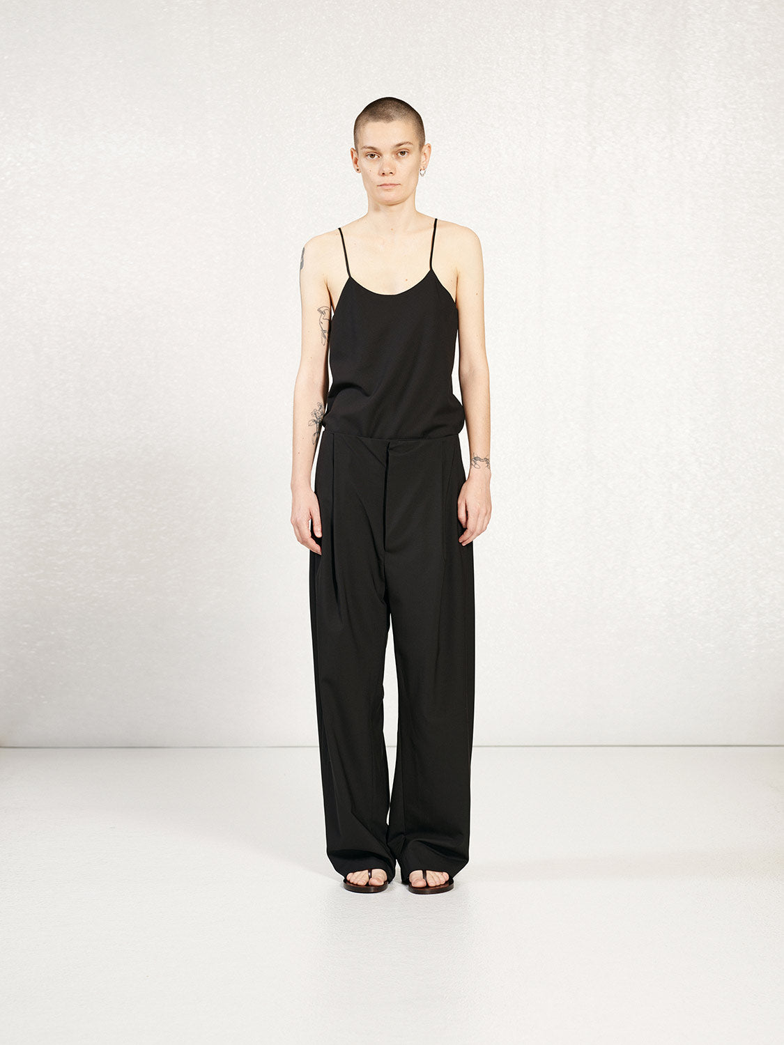 PREORDER S20 NO.359 FINE WOOL STRAP TOP
