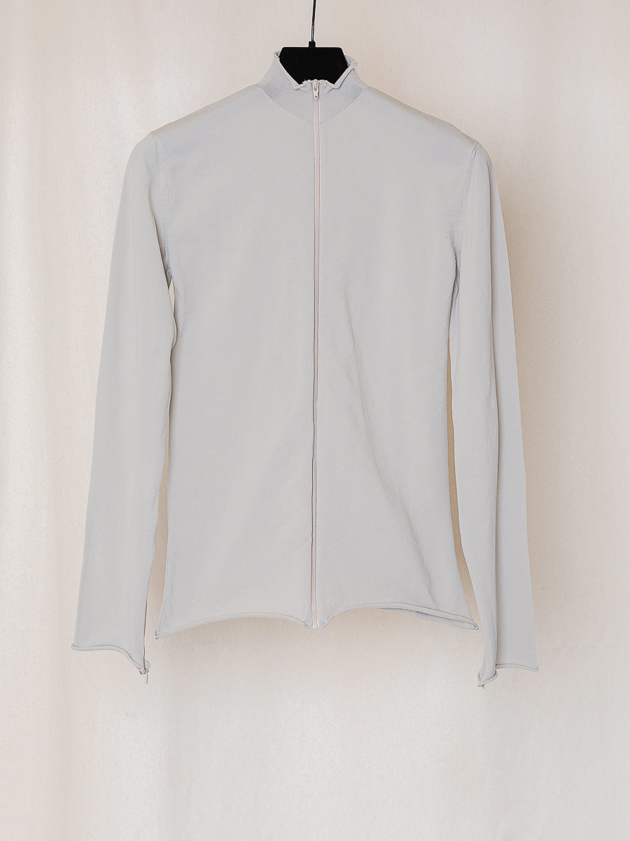 ARCHIVE NO.151 NYLON KNITTED ZIPPER JACKET