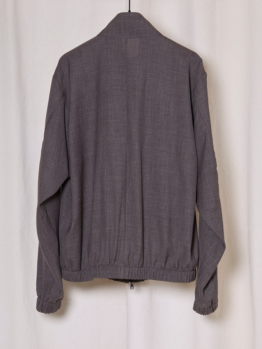 PREORDER S20 NO.261 FINE WOOL ZIPPER JACKET