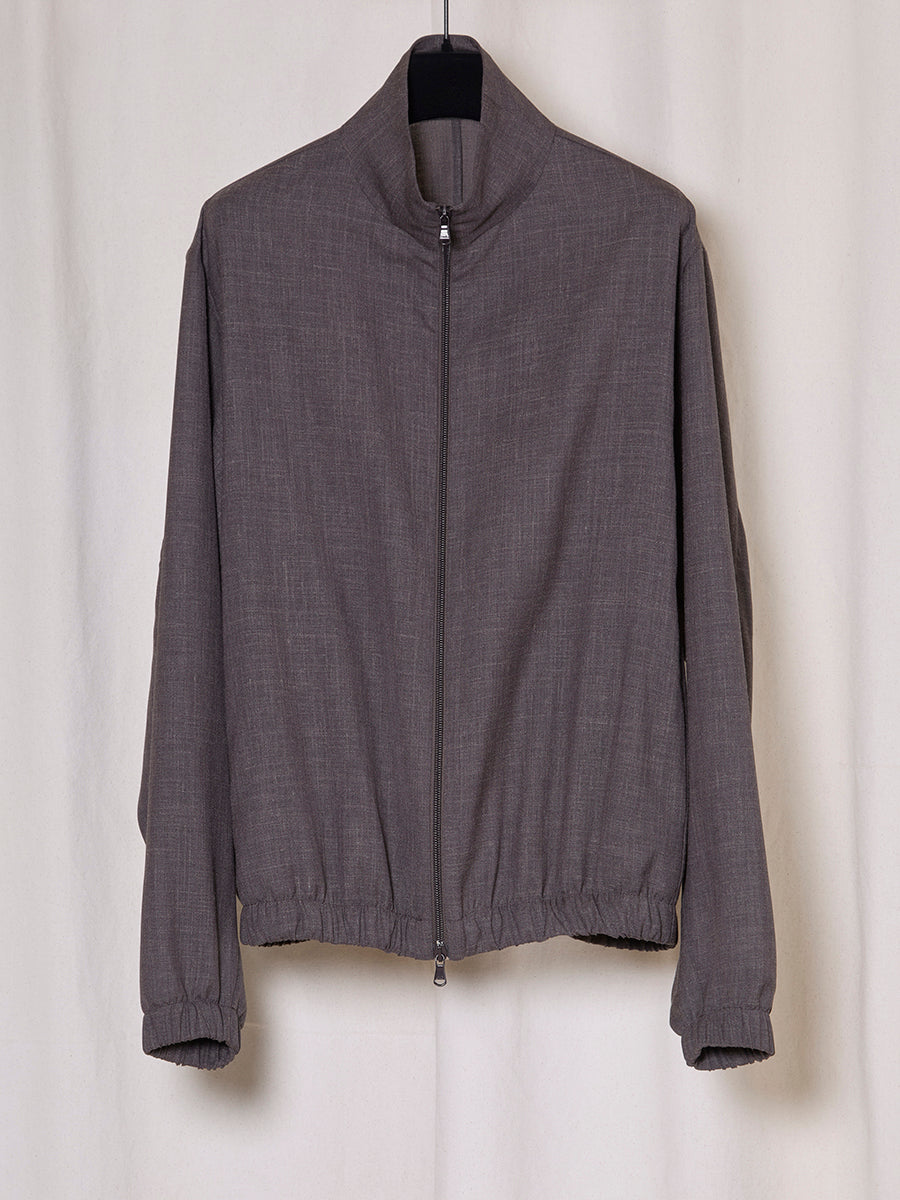 PREORDER S20 NO.261 FINE WOOL ZIPPER JACKET
