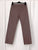 S17 NO.155 BROWN SLIT TROUSERS