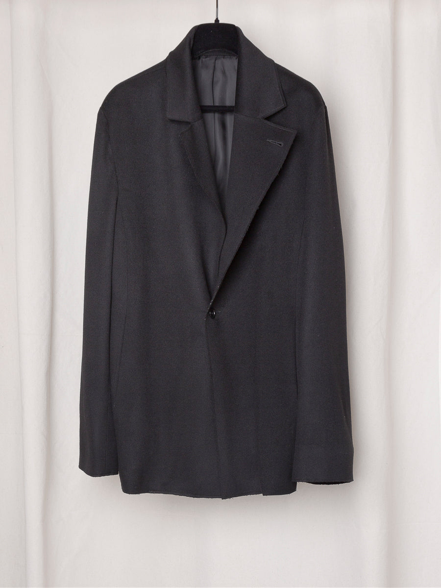 S17 NO.173 HEAVY WOOL TWO BUTTON JACKET