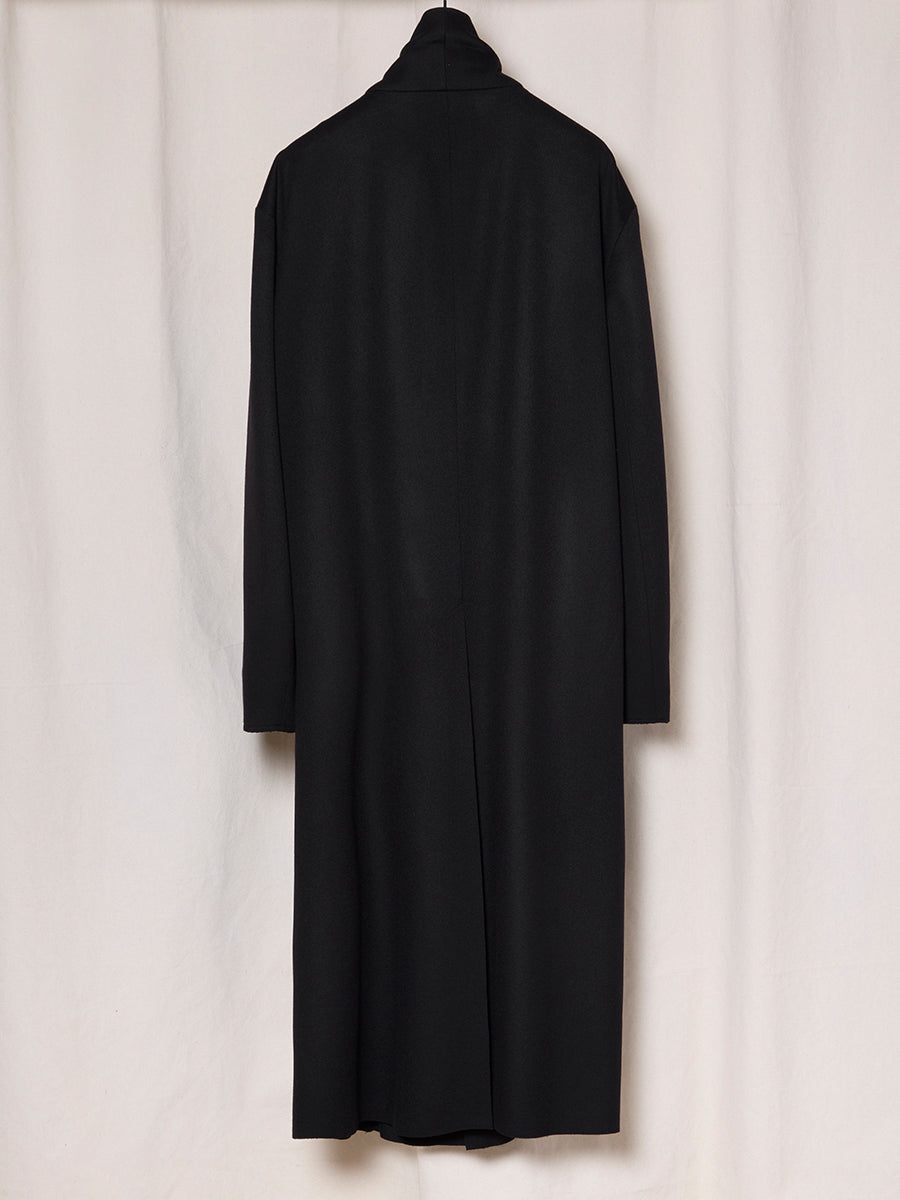 PRE-ORDER S19 NO.175 HEAVY WOOL TWO BUTTON COAT