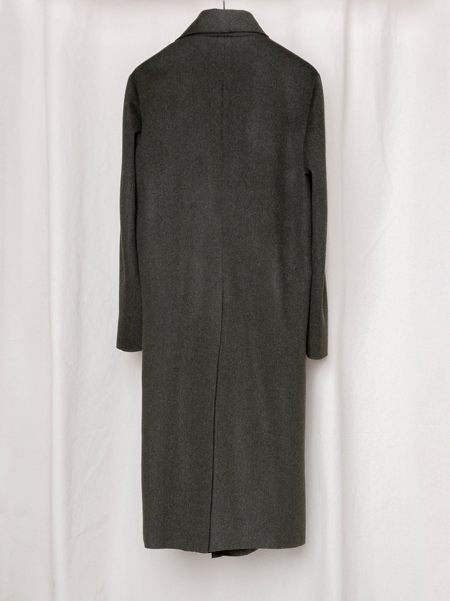S17 NO.175 HEAVY WOOL TWO BUTTON COAT