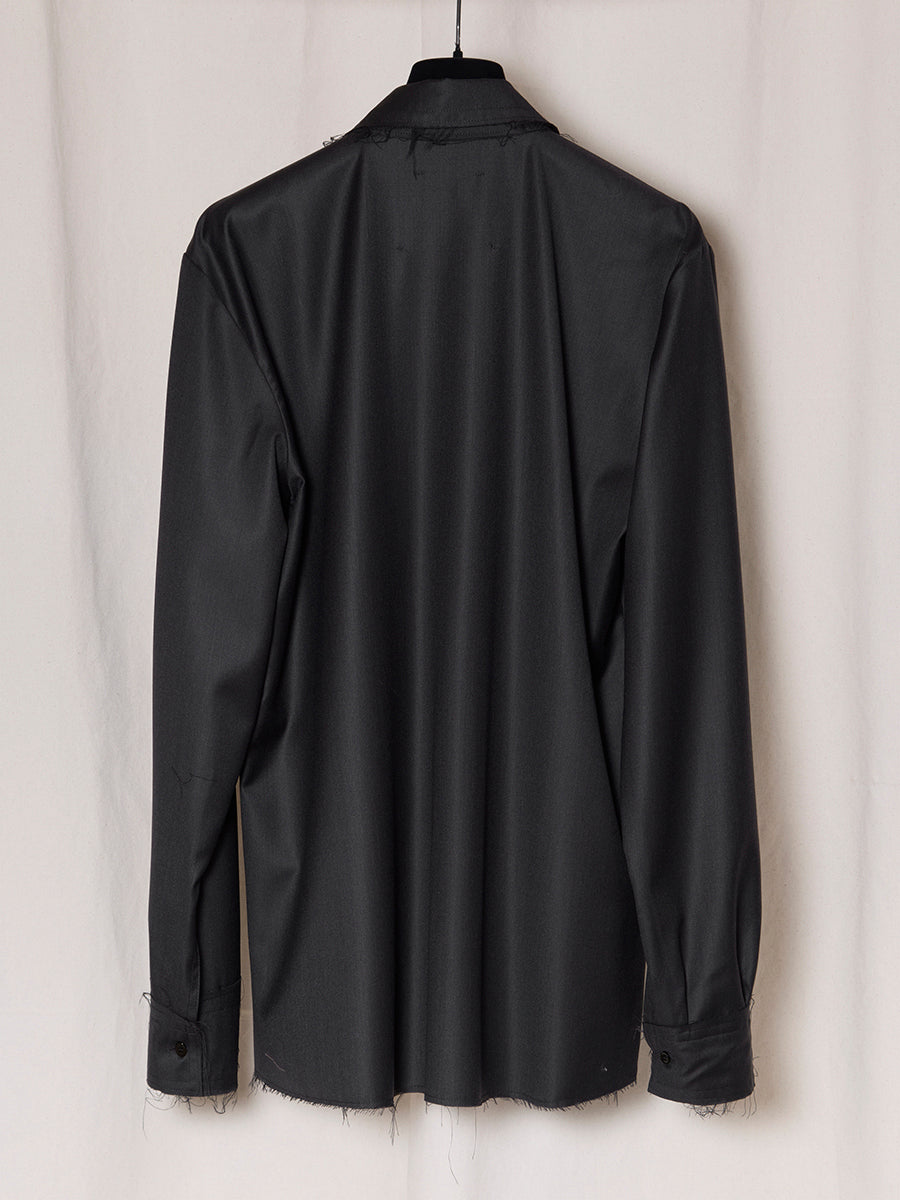 PRE-ORDER S19 NO.197 FINE WOOL SHIRT