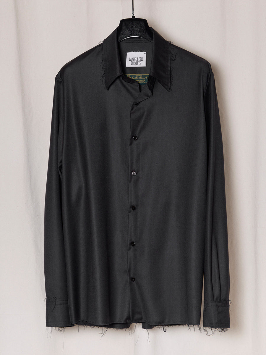 PRE-ORDER S19 NO.197 FINE WOOL SHIRT