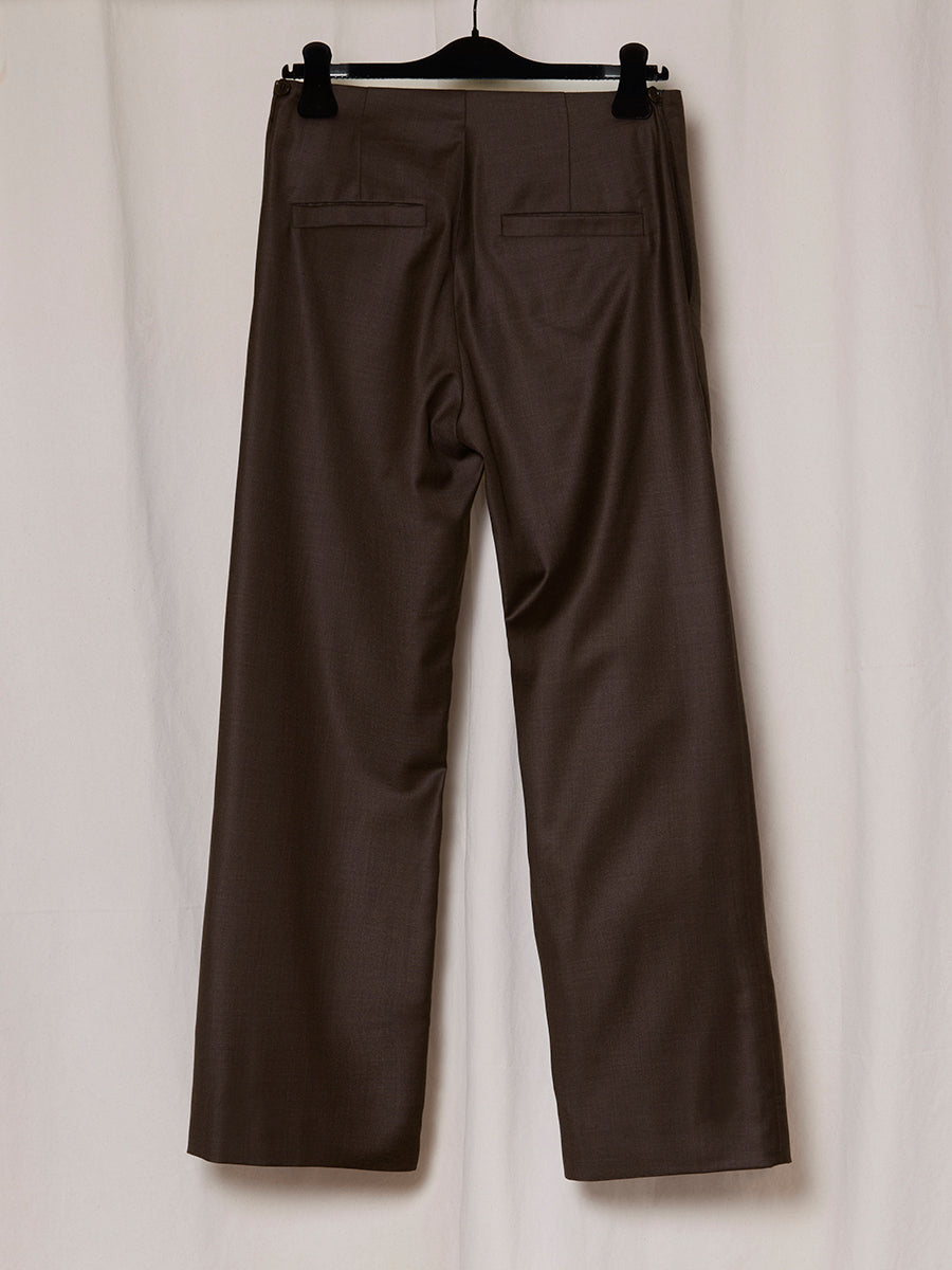 PRE-ORDER S19 NO.205 FINE WOOL TAILORED TROUSERS