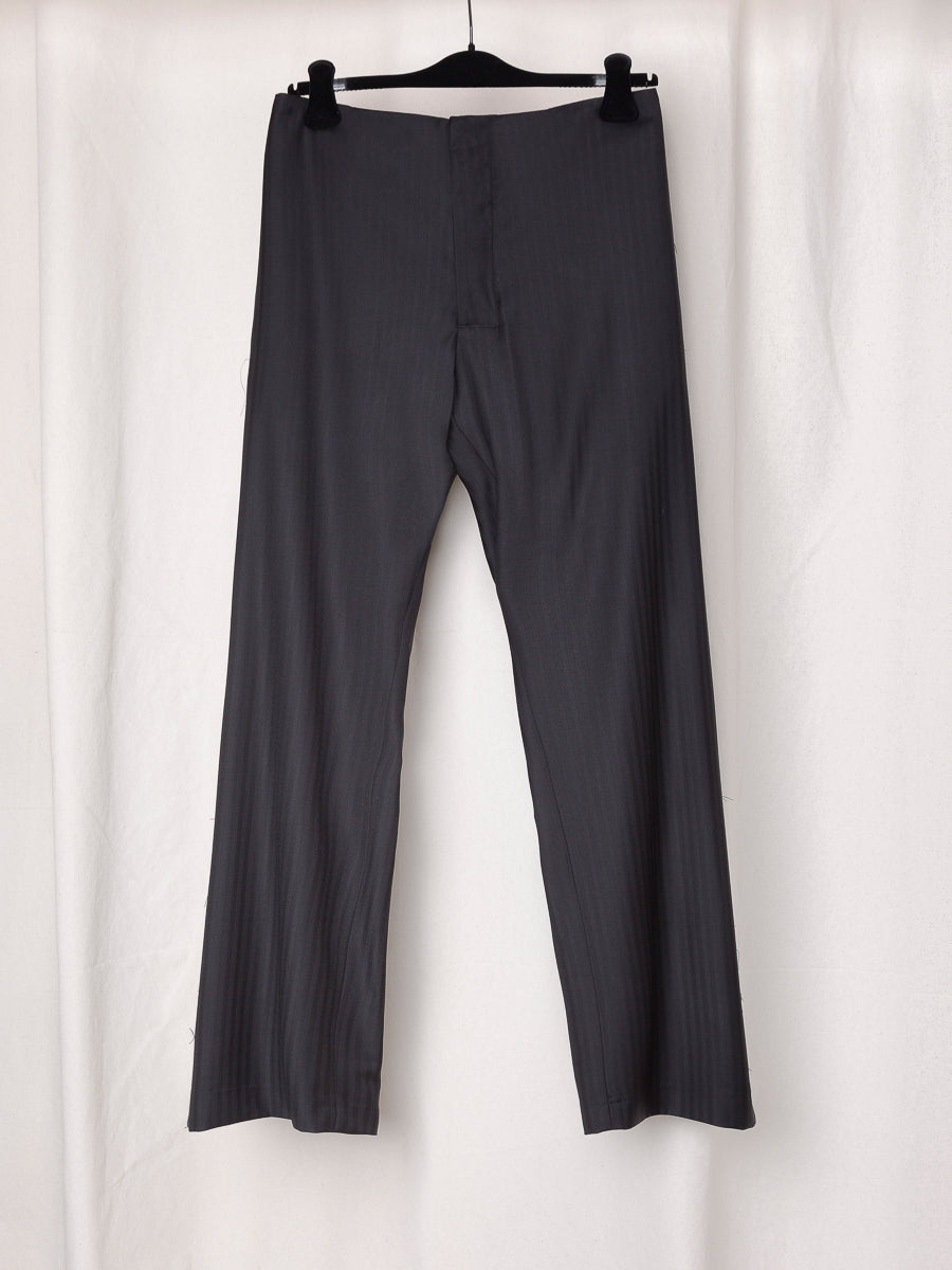 S17 NO.205 FINE WOOL TAILORED TROUSERS