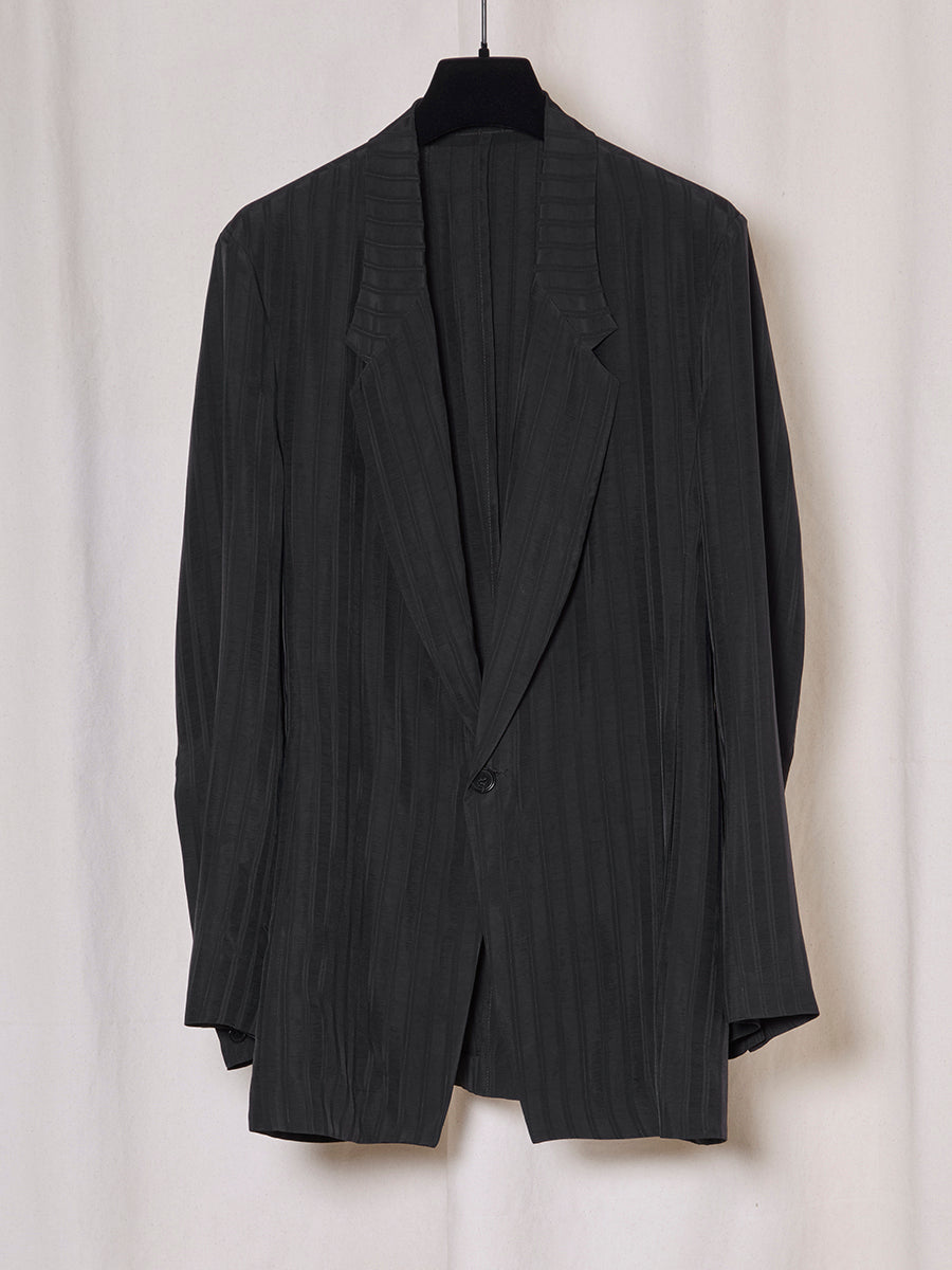 PREORDER S20 NO.206 JACQUARD STRIPE TAILORED JACKET
