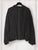 S17 NO.216 BLACK CUPRO DOUBLE HOODED ZIPPER JACKET