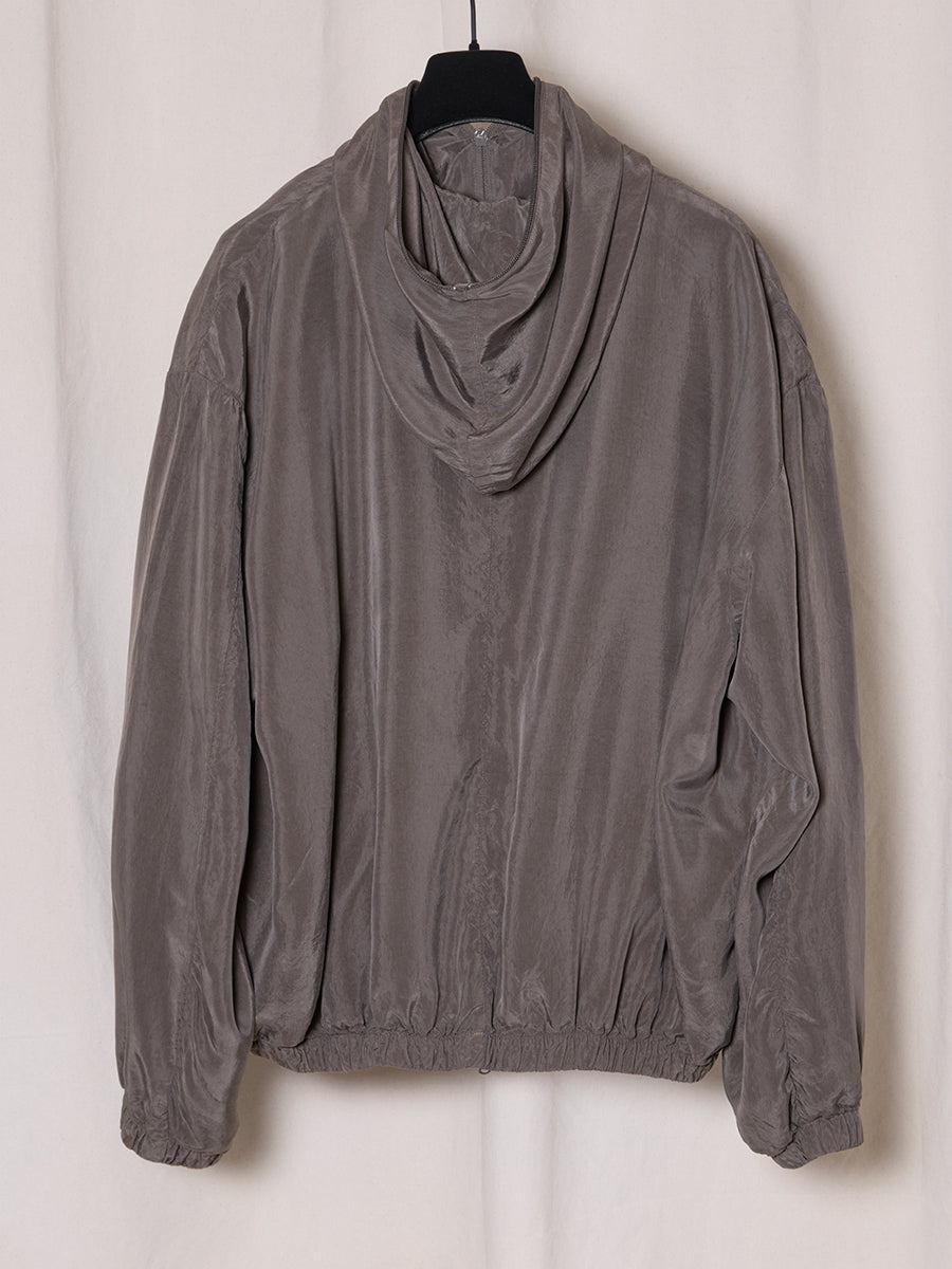 PRE-ORDER S19 NO.216 DOUBLE CUPRO HOODED ZIPPER JACKET