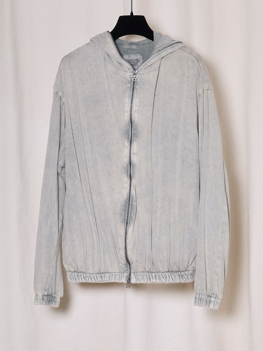 PREORDER S20 NO.216 ORGANIC COTTON DOUBLE ZIPPER JACKET
