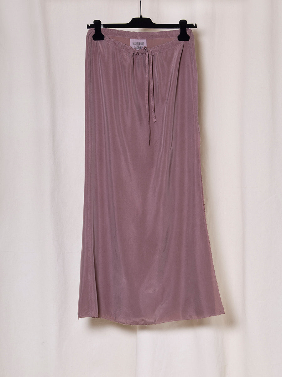 PREORDER S20 NO.290 CUPRO SLIT SKIRT
