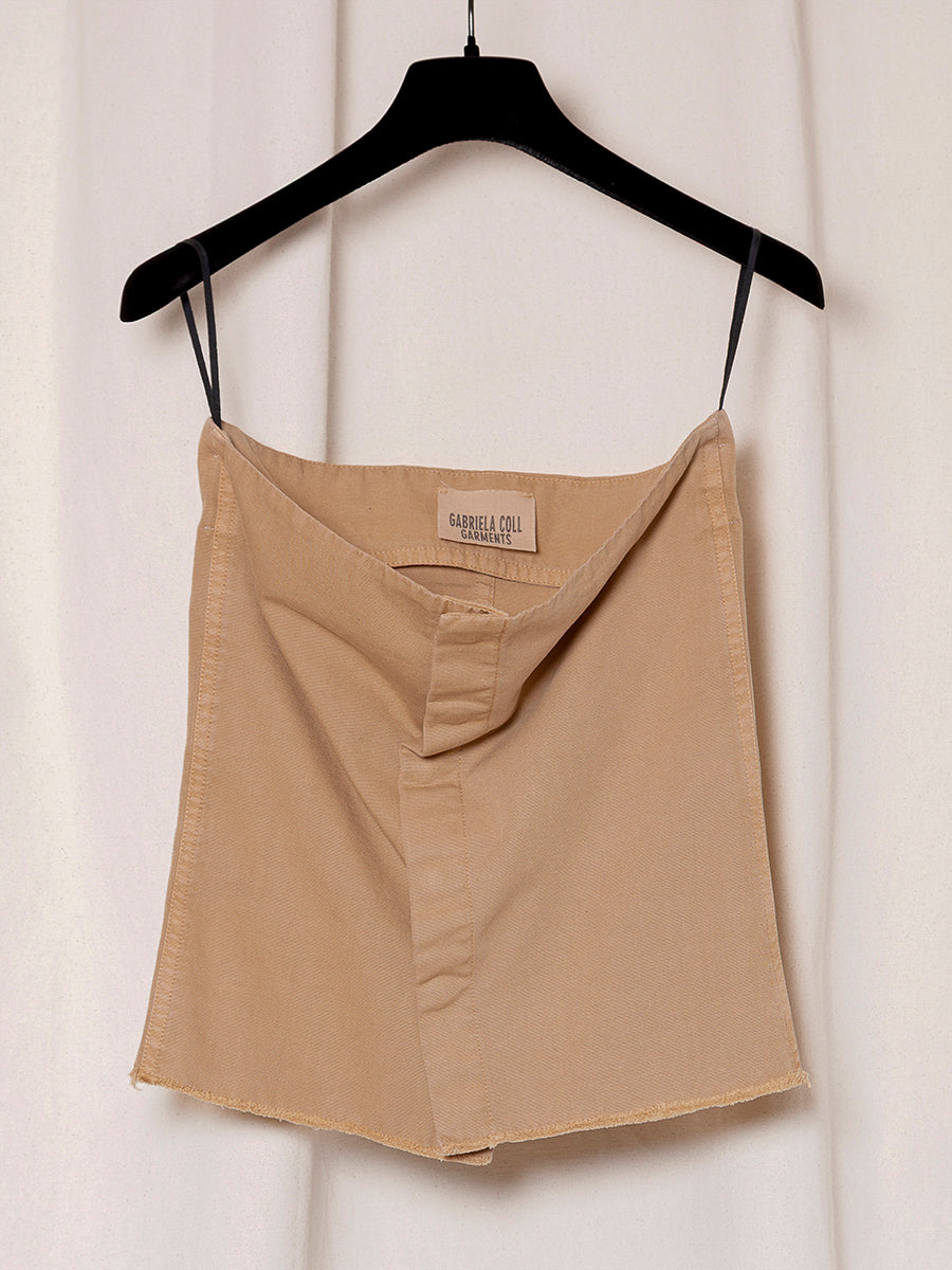 S18 NO.225 THIN CANVAS SNAP TOP
